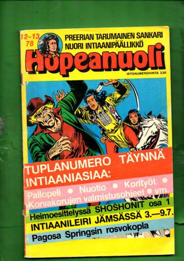 Hopeanuoli 12-13/78