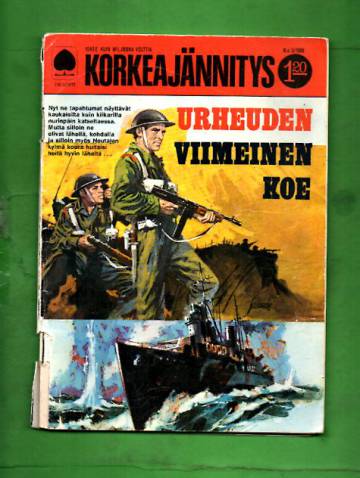 Korkeajännitys 3/69 - Urheuden viimeinen koe