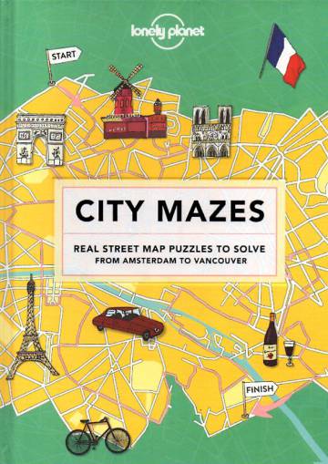 City Mazes - Real street map puzzles to solve from Amsterdam to Vancouver