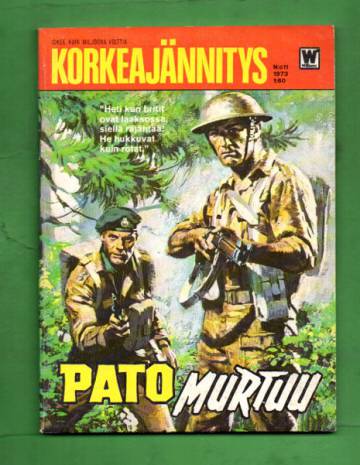 Korkeajännitys 11/73 - Pato murtuu