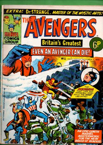 Avengers #11 Dec 73