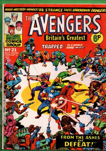 Avengers #21 Feb 74