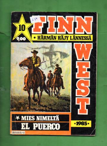 Finn West 10/85 - Mies nimeltä El Puerco