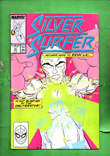 Silver Surfer Vol. 3 #21 Mar 89