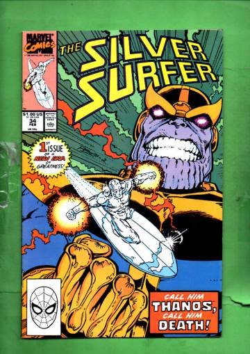 Silver Surfer Vol. 3 #34 Feb 90