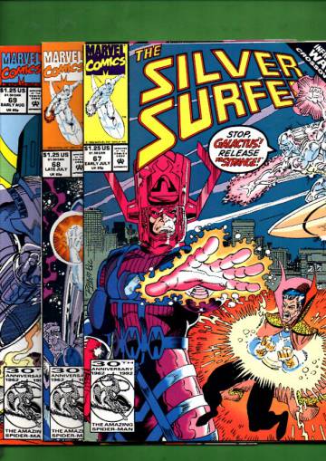 Silver Surfer Vol. 3 #67 Early Jul - #69 Early Aug 92 (whole mini-series)