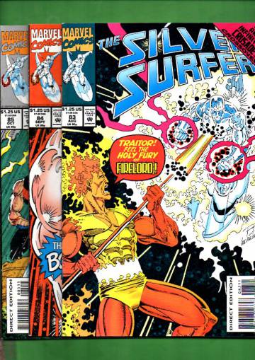 Silver Surfer Vol. 3 #83 Aug - #85 Oct 93 (whole mini-series)