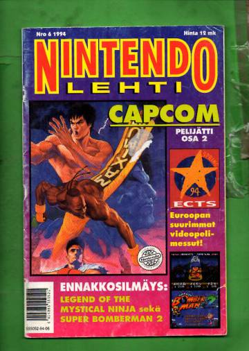 Nintendo-lehti 6/94 + Power Play
