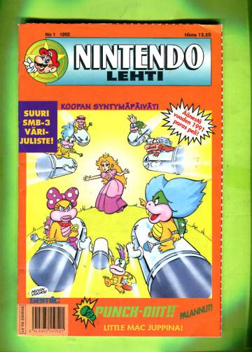 Nintendo-lehti 1/92