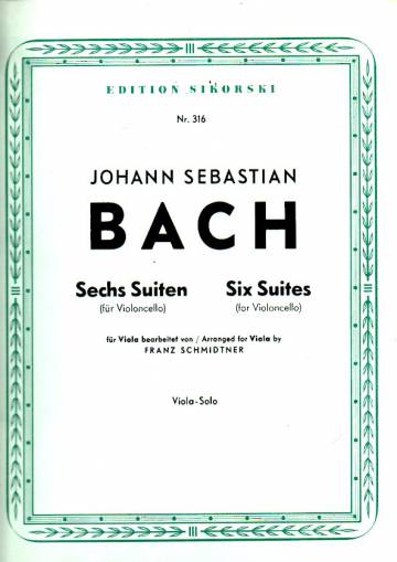 Sechs Suiten (für Violoncello) / Six Suites (for Violoncello)