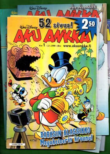 Aku Ankka -vuosikerta 2008 (1-52/08)
