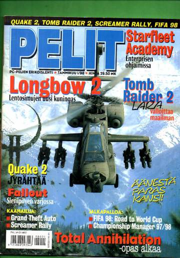 Pelit 1998 vuosikerta ( 11 numeroa)