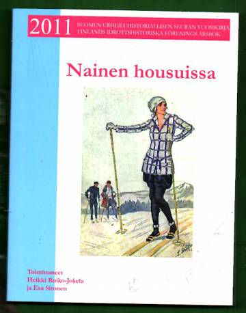 Nainen housuissa