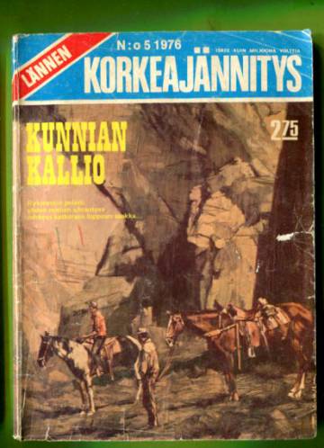 Lännen Korkeajännitys 5/76 - Kunnian kallio