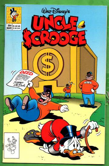 Walt Disney's Uncle Scrooge #264 Mar 92