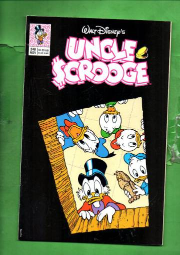 Walt Disney's Uncle Scrooge #248 Nov 90