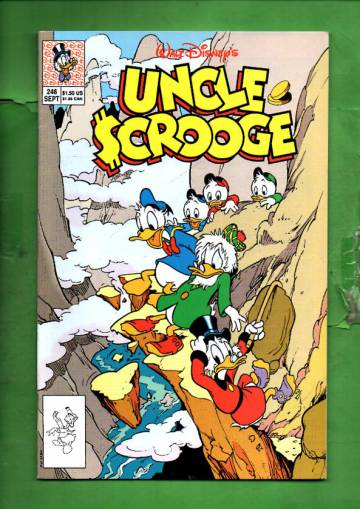 Walt Disney's Uncle Scrooge #246 Sep 90