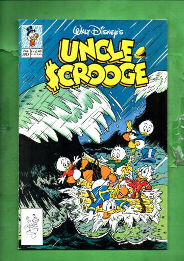 Walt Disney's Uncle Scrooge #244 Jul 90