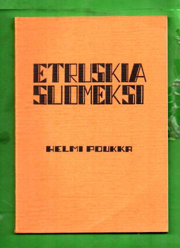 Etruskia suomeksi