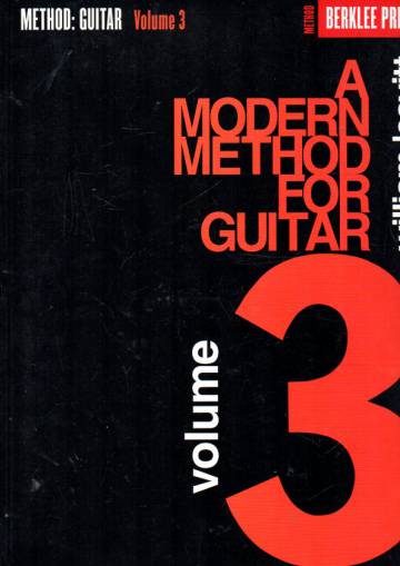 A Modern Method for Guitar - Volume 3