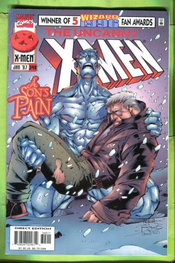 Uncanny X-Men Vol 1 #340 Jan 97