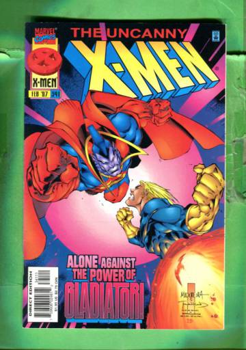 Uncanny X-Men Vol 1 #341 Feb 97