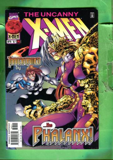 Uncanny X-Men Vol 1 #343 Apr 97