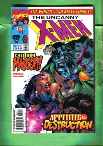 Uncanny X-Men Vol 1 #349 Nov 97