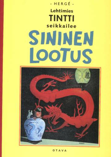 Lehtimies Tintti seikkailee - Sininen Lootus