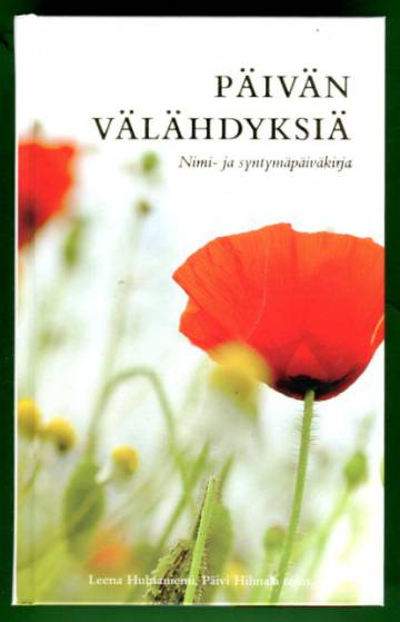 Päivän välähdyksiä - Nimi- ja syntymäpäiväkirja