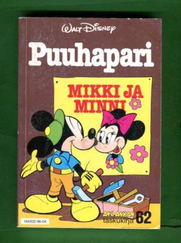 Aku Ankan taskukirja 62 - Puuhapari (1. painos)