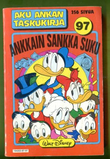 Aku Ankan taskukirja 97 - Ankkain sankka suku (1.painos)