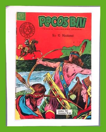 Pecos Bill 10/61 - Maattomat