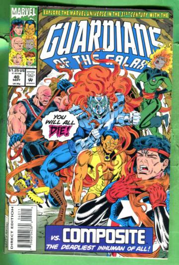 Guardians of the Galaxy Vol 1 #40 Sep 93