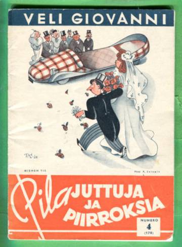 Pilajuttuja ja piirroksia N:o 4 (178) v. 1943