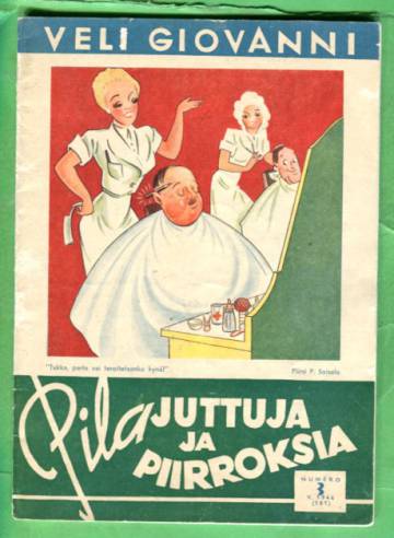 Pilajuttuja ja piirroksia N:o 3 (181) v. 1944