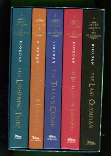 Percy Jackson & the Olympians 1-5 + box