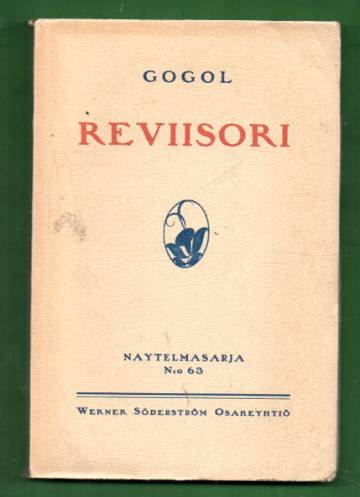 Reviisori - Viisinäytöksinen huvinäytelmä