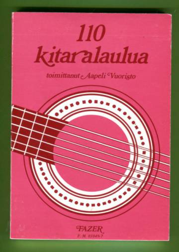 110 kitaralaulua