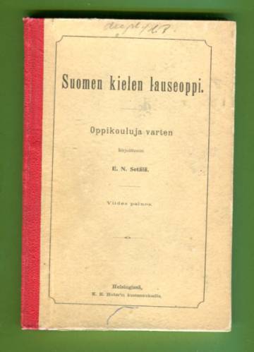 Suomen kielen lauseoppi - Oppikouluja varten