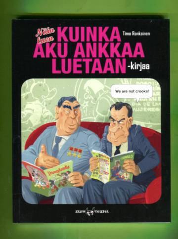 Näin luen Kuinka luen Aku Ankkaa luetaan -kirjaa