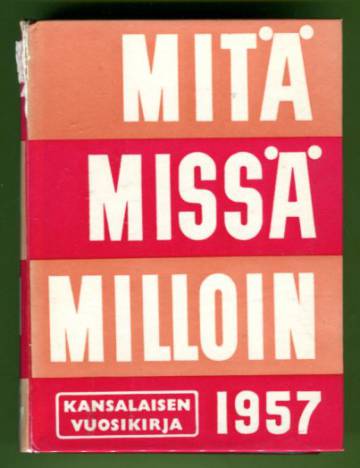 Mitä Missä Milloin 1957 (MMM)