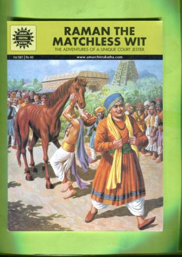 Amar Chitra Katha #581: Raman the Matchless Wit - The Adventures of a Unique Court Jester