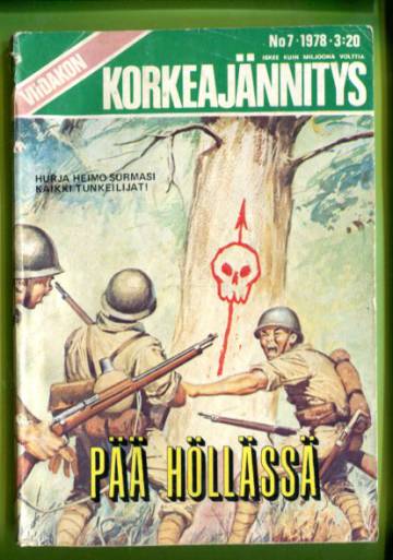 Viidakon Korkeajännitys 7/78 - Pää höllässä