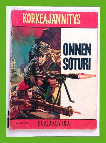 Korkeajännitys 7/65 - Onnensoturi