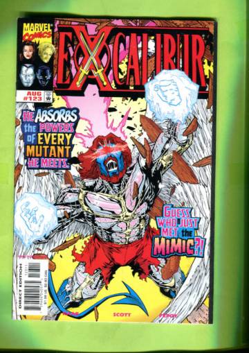 Excalibur Vol 1 #123 Aug 98