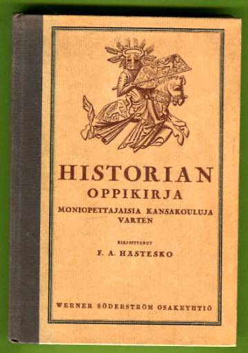 Historian oppikirja - Moniopettajaisia kansakouluja varten