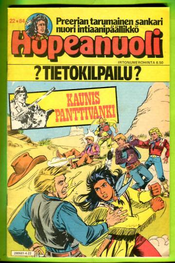 Hopeanuoli 22/84