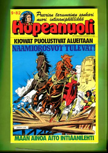 Hopeanuoli 9/82