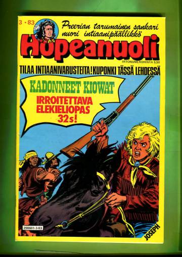 Hopeanuoli 3/83